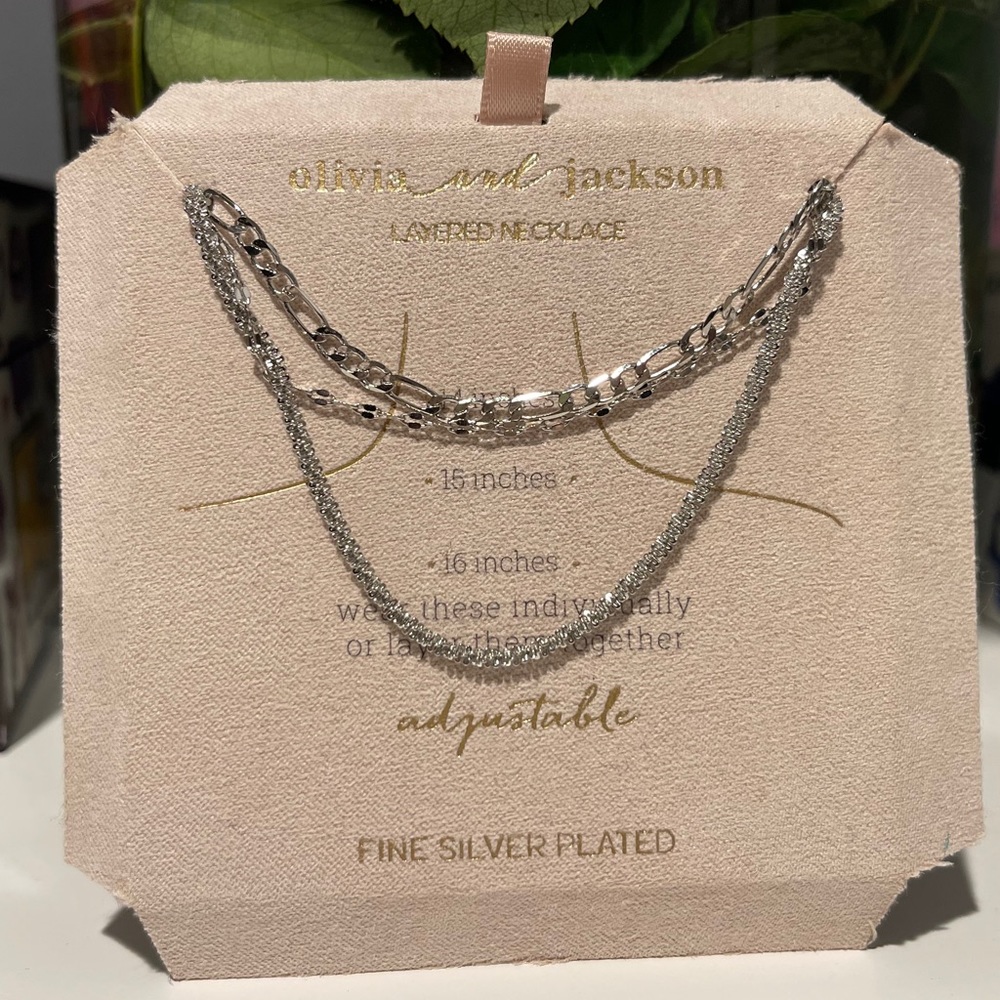 Layered Silver Necklace Pack